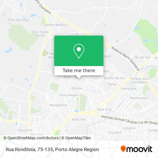 Rua Rondônia, 75-135 map