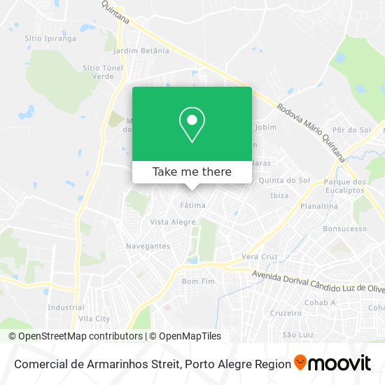 Comercial de Armarinhos Streit map