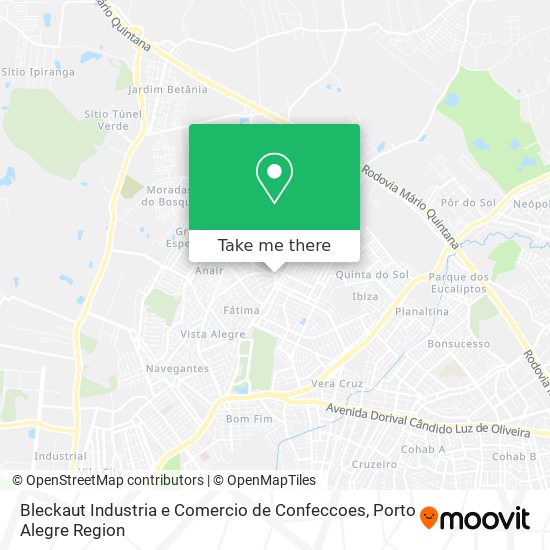 Bleckaut Industria e Comercio de Confeccoes map