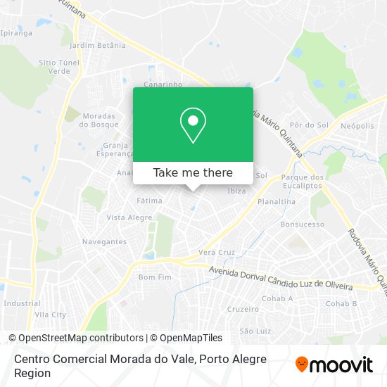 Centro Comercial Morada do Vale map