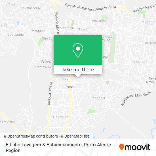 Edinho Lavagem & Estacionamento map