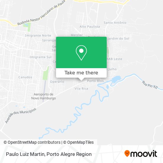 Paulo Luiz Martin map