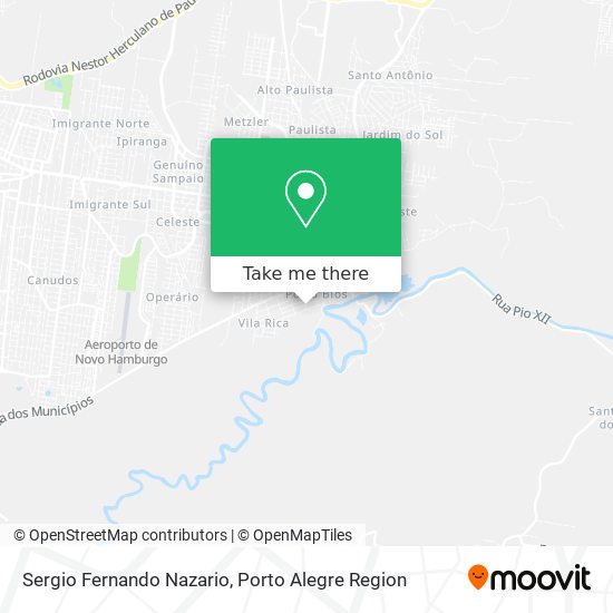 Sergio Fernando Nazario map