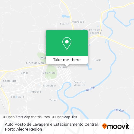 Auto Posto de Lavagem e Estacionamento Central map