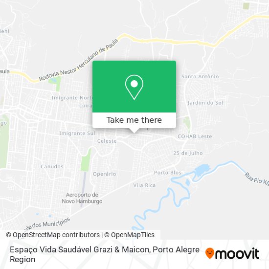 Espaço Vida Saudável Grazi & Maicon map