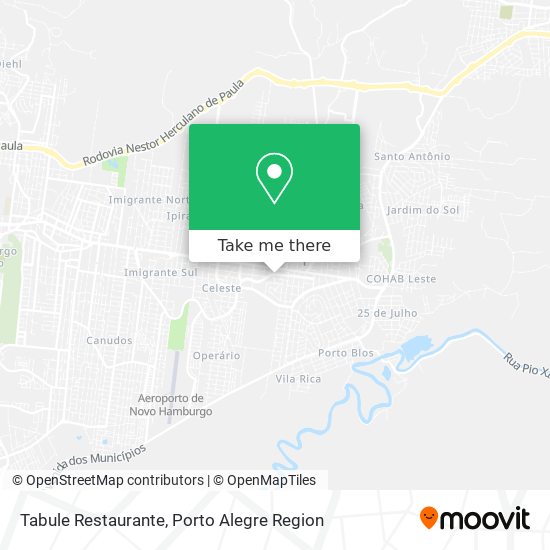 Tabule Restaurante map