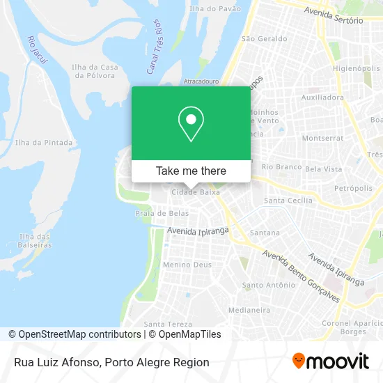 Rua Luiz Afonso map