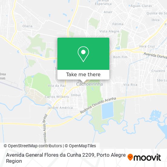 Avenida General Flores da Cunha 2209 map