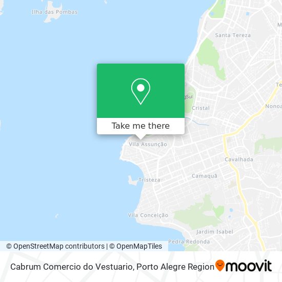 Cabrum Comercio do Vestuario map