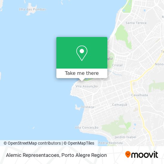 Alemic Representacoes map