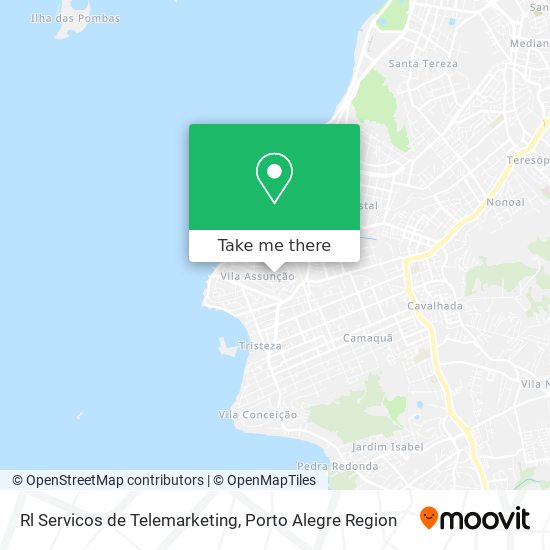 Rl Servicos de Telemarketing map