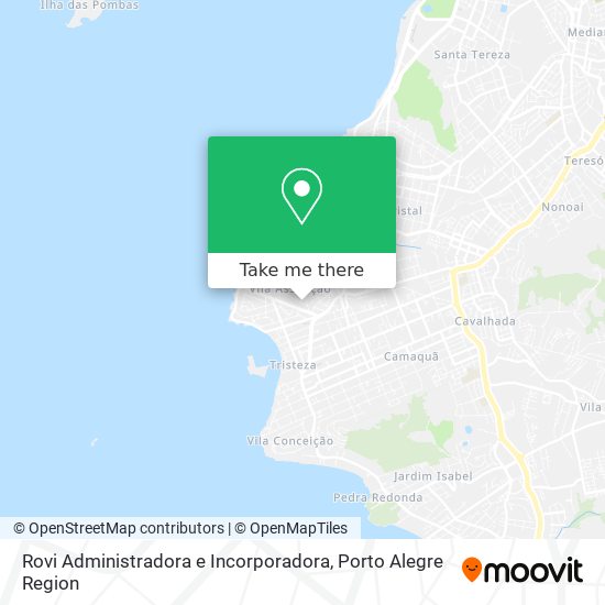 Rovi Administradora e Incorporadora map