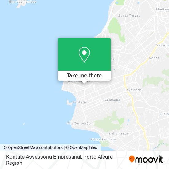 Mapa Kontate Assessoria Empresarial