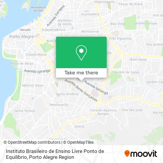 Instituto Brasileiro de Ensino Livre Ponto de Equilíbrio map