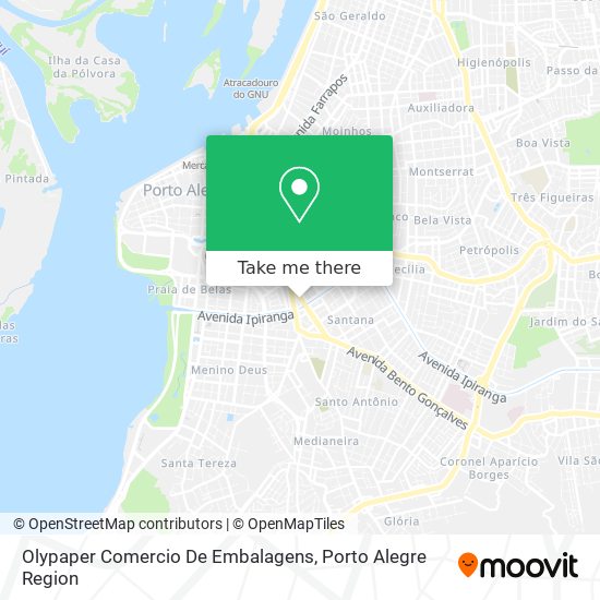 Olypaper Comercio De Embalagens map