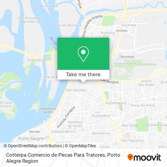 Cotterpa Comercio de Pecas Para Tratores map