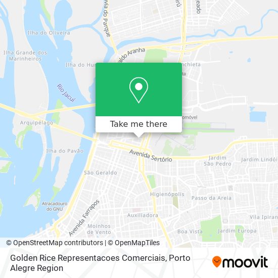 Mapa Golden Rice Representacoes Comerciais