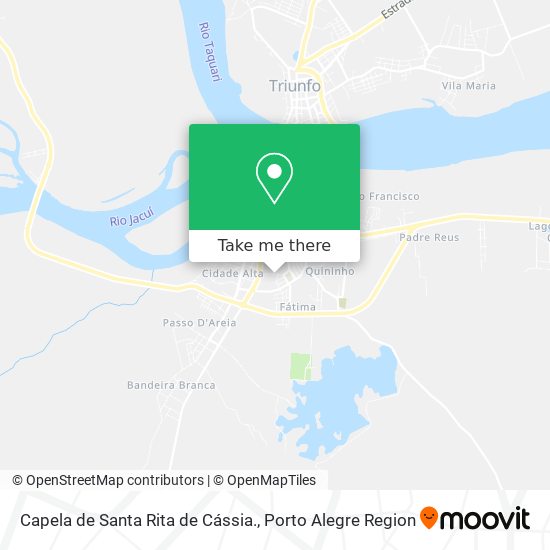 Capela de Santa Rita de Cássia. map