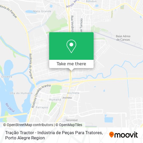 Tração Tractor - Indústria de Peças Para Tratores map