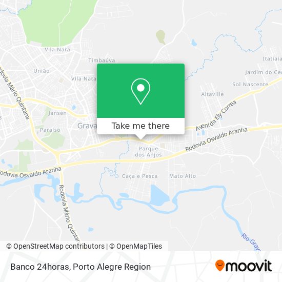 Banco 24horas map