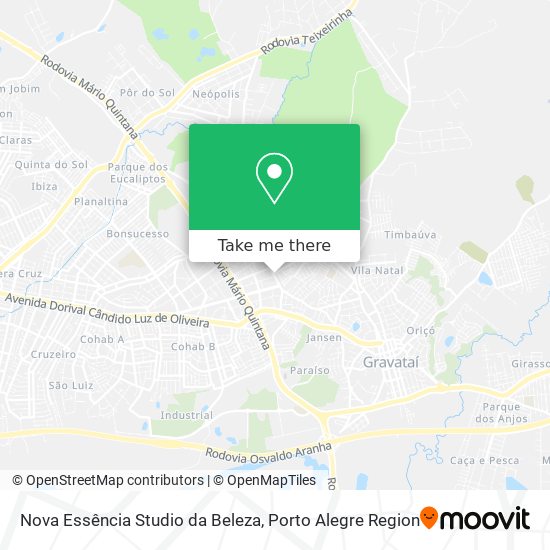 Nova Essência Studio da Beleza map