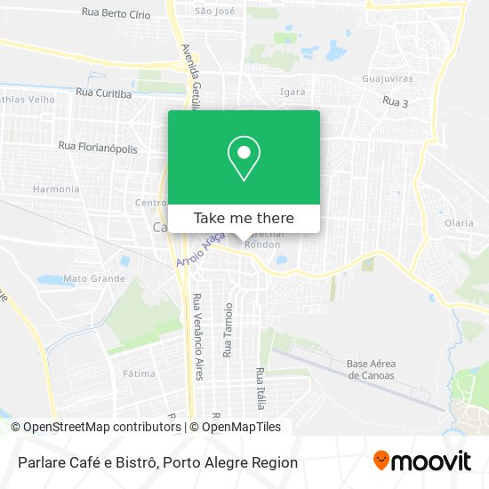 Parlare Café e Bistrô map