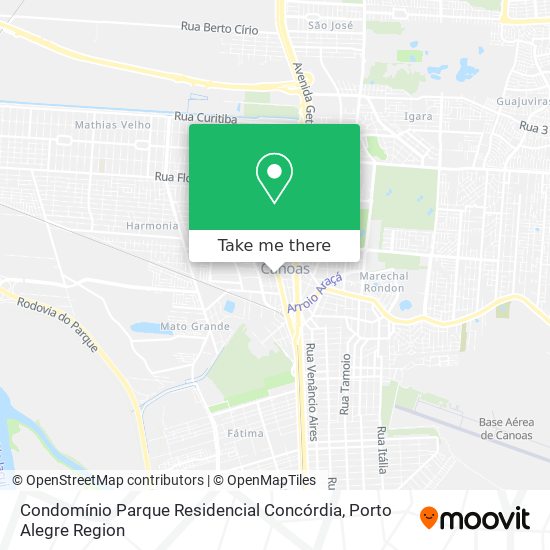 Condomínio Parque Residencial Concórdia map