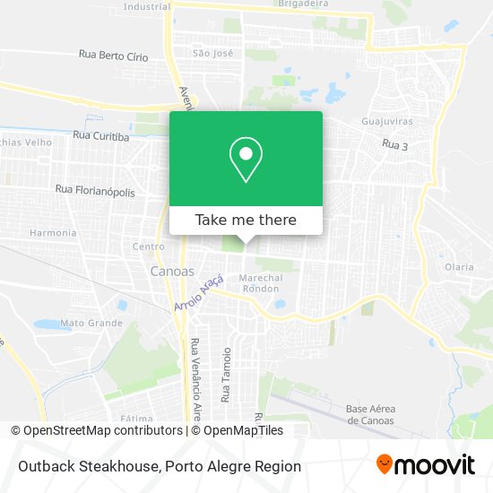 Outback Steakhouse map