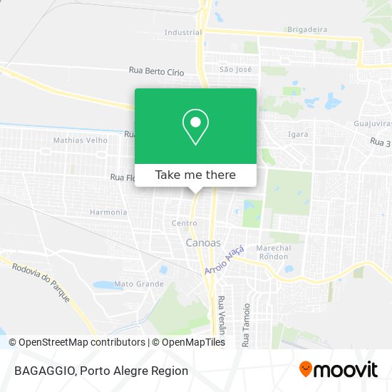 BAGAGGIO map