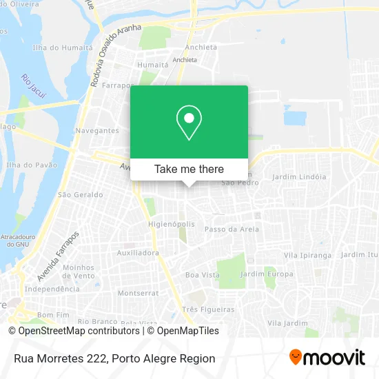 Rua Morretes 222 map