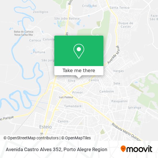 Avenida Castro Alves 352 map