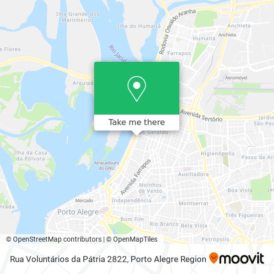 Rua Voluntários da Pátria 2822 map