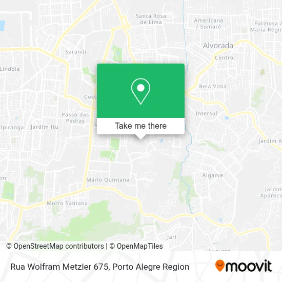Rua Wolfram Metzler 675 map