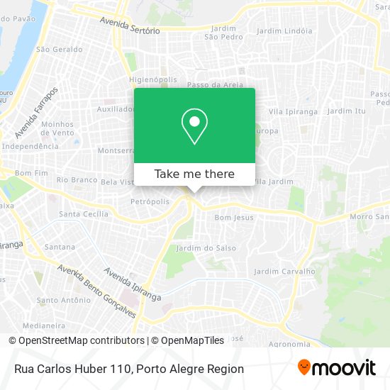 Rua Carlos Huber 110 map