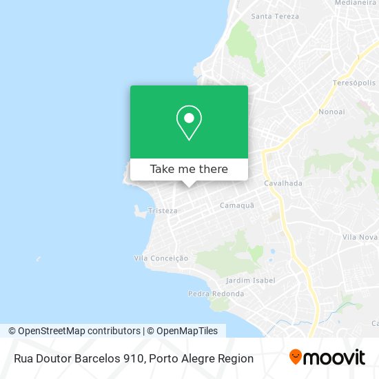 Rua Doutor Barcelos 910 map
