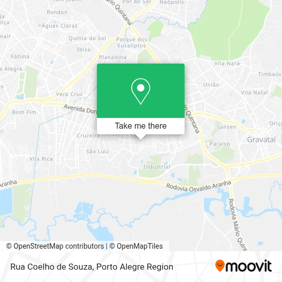 Rua Coelho de Souza map