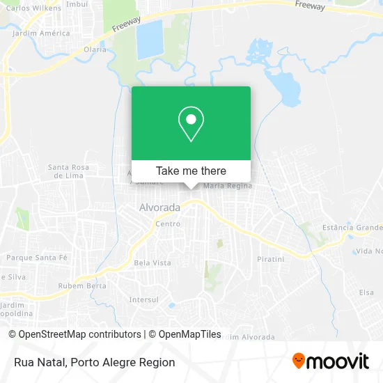 Rua Natal map