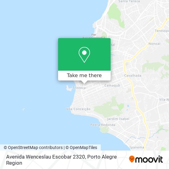 Mapa Avenida Wenceslau Escobar 2320