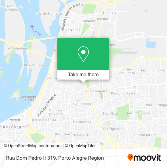 Rua Dom Pedro II 319 map