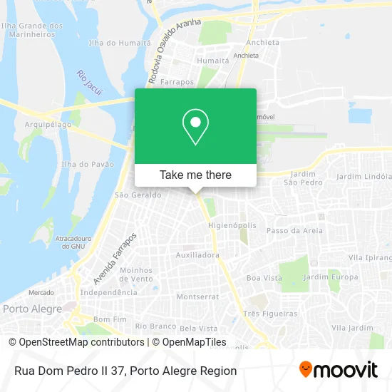 Rua Dom Pedro II 37 map