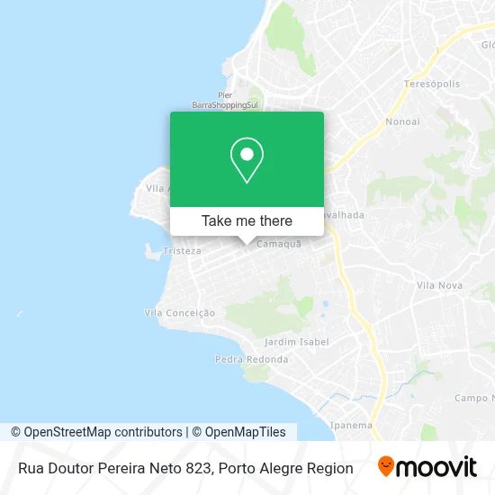 Rua Doutor Pereira Neto 823 map