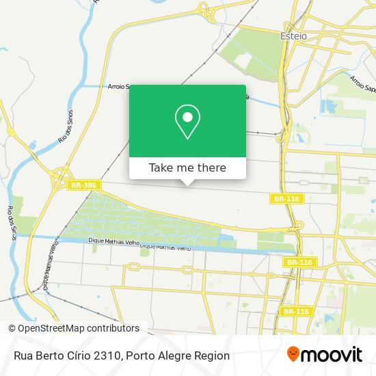 Rua Berto Círio 2310 map