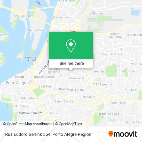 Rua Eudoro Berlink 354 map