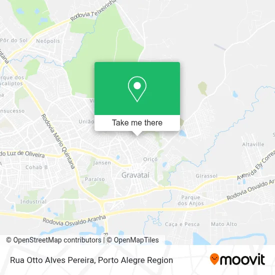 Rua Otto Alves Pereira map