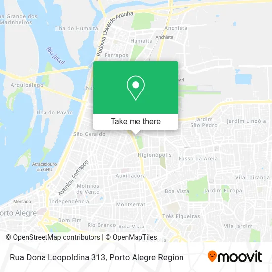 Rua Dona Leopoldina 313 map