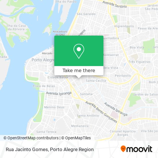 Rua Jacinto Gomes map