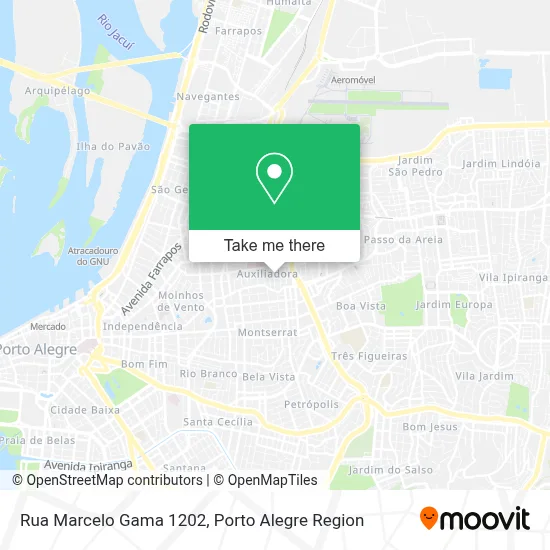 Rua Marcelo Gama 1202 map