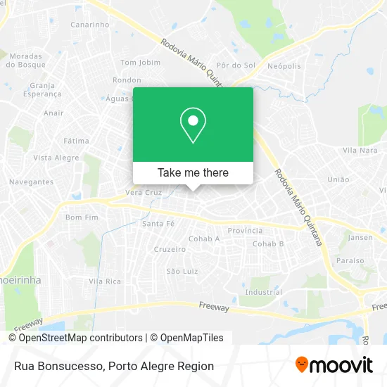 Rua Bonsucesso map