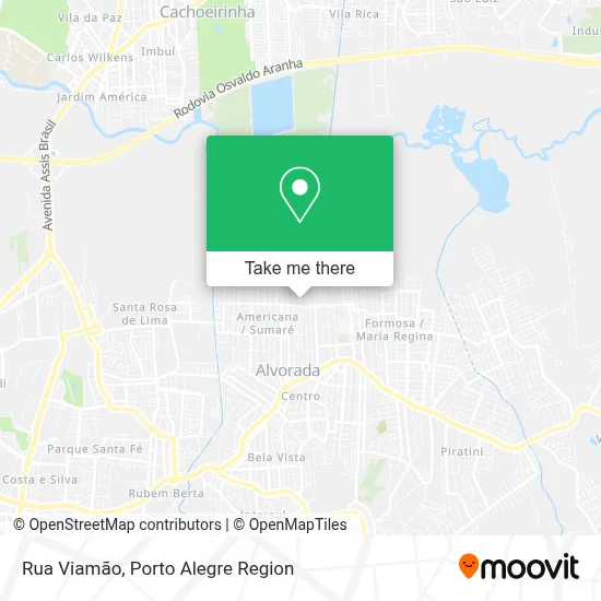 Rua Viamão map