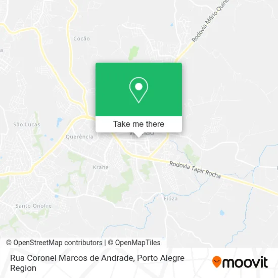 Rua Coronel Marcos de Andrade map